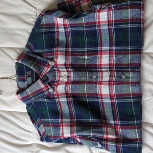 John Ashford small flannel buttonup